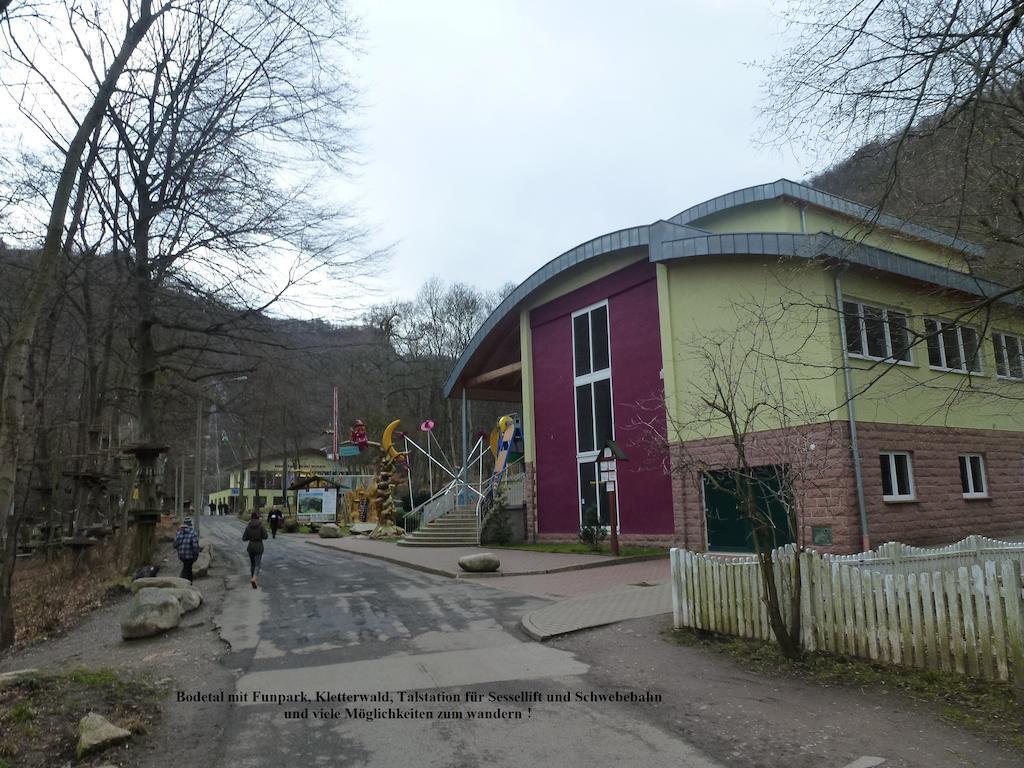 Ferienwohnung Thale Exteriör bild